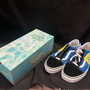 Vans x SpongeBob SquarePants Old Skool 'Smile Patch' collaboration sneakers